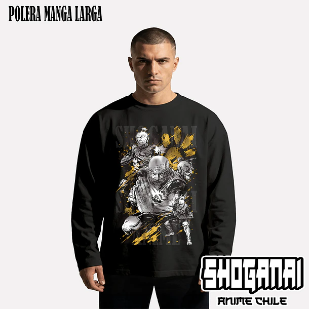 HXH43 Isaac Netero - HUNTER X HUNTER - ADULTO (Polera o Polerón) 3