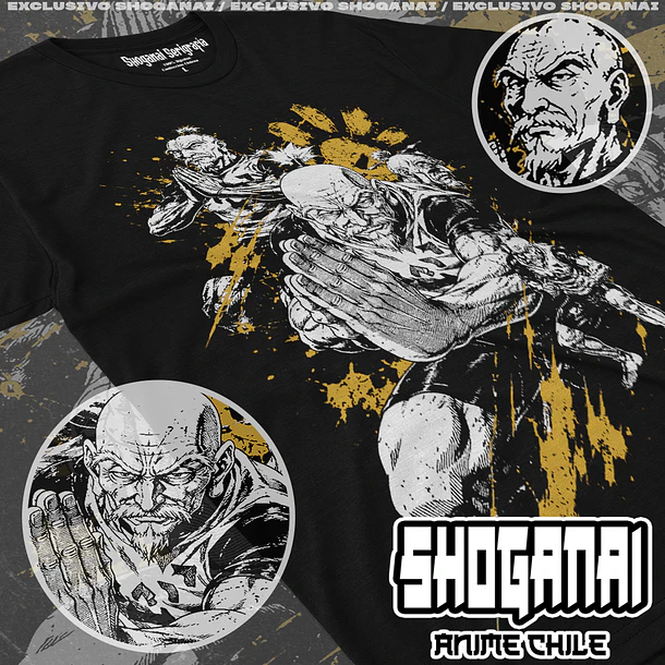 HXH43 Isaac Netero - HUNTER X HUNTER - ADULTO (Polera o Polerón) 1