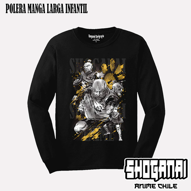 HXH43 Isaac Netero - HUNTER X HUNTER - INFANTIL (Polera o Polerón) 3