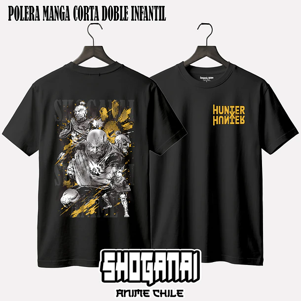 HXH43 Isaac Netero - HUNTER X HUNTER - INFANTIL (Polera o Polerón) 2