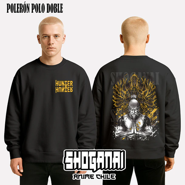 HXH44 Isaac Netero - HUNTER X HUNTER - ADULTO (Polera o Polerón) 7