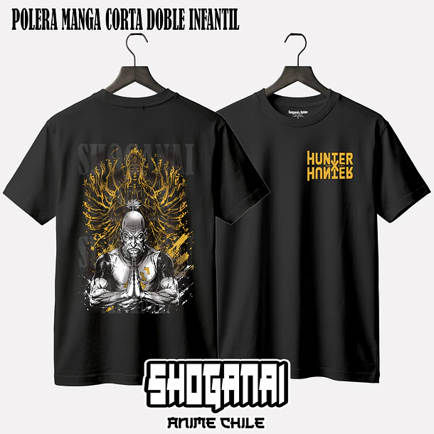 HXH44 Isaac Netero - HUNTER X HUNTER - INFANTIL (Polera o Polerón) 2