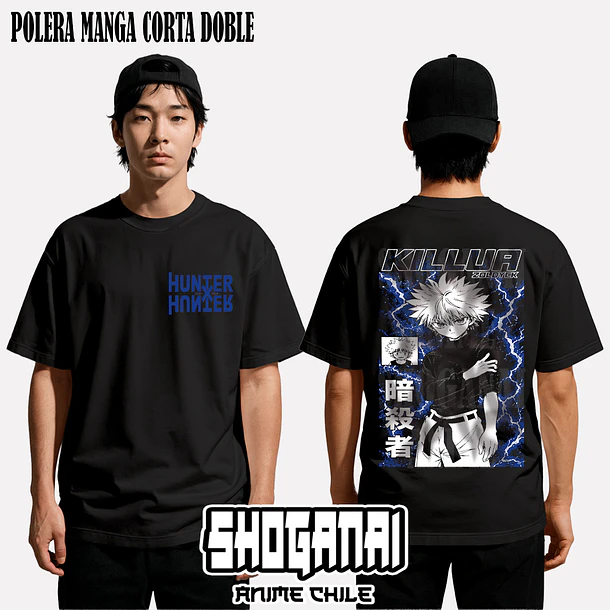 HXH45 Killua Zoldyck - HUNTER X HUNTER - ADULTO (Polera o Polerón) 2