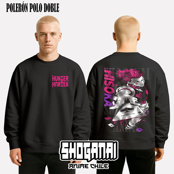 HXH46 Hisoka Morow - HUNTER X HUNTER - ADULTO (Polera o Polerón) 8