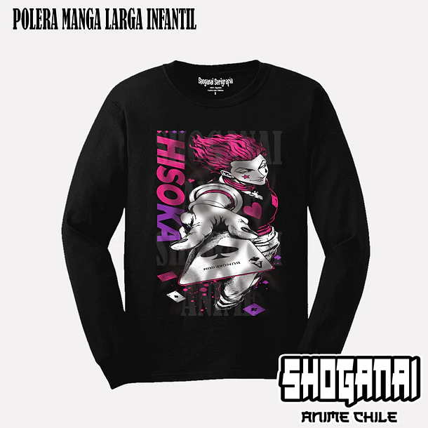 HXH46 Hisoka Morow - HUNTER X HUNTER - INFANTIL (Polera o Polerón) 4