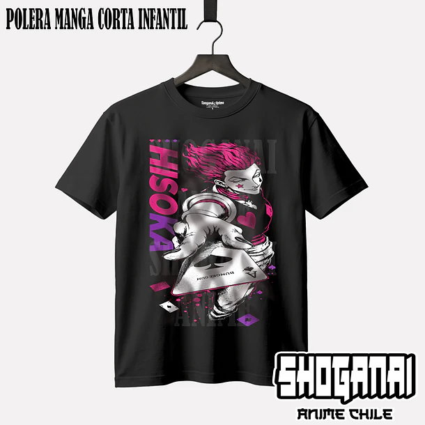 HXH46 Hisoka Morow - HUNTER X HUNTER - INFANTIL (Polera o Polerón) 1
