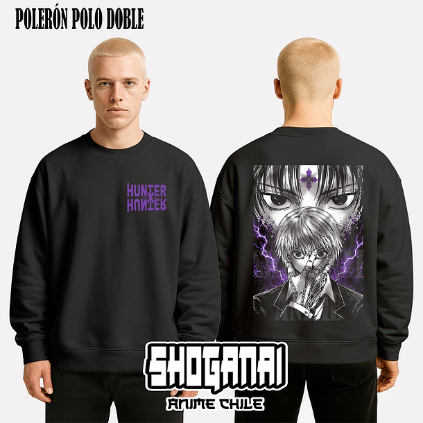 HXH47 Kurapika y Chrollo Lucifer - HUNTER X HUNTER - ADULTO (Polera o Polerón) 8