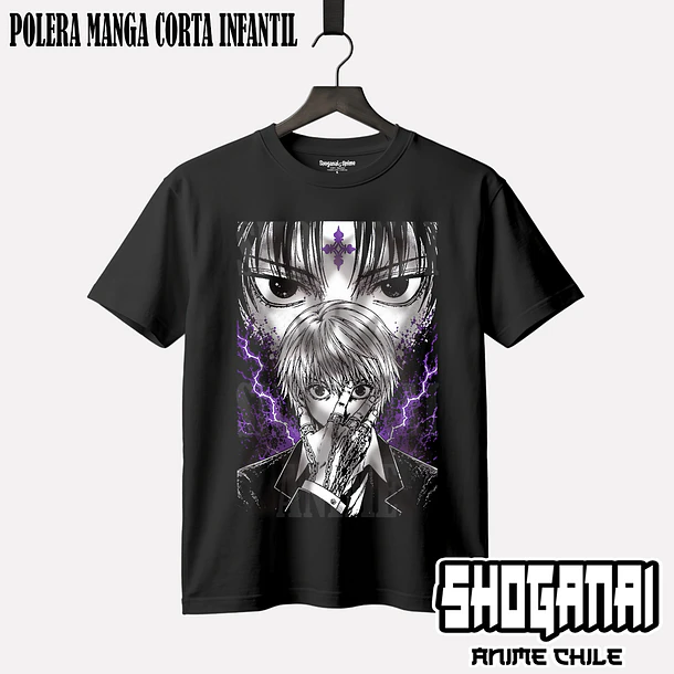 HXH47 Kurapika y Chrollo Lucifer - HUNTER X HUNTER - INFANTIL (Polera o Polerón) 1