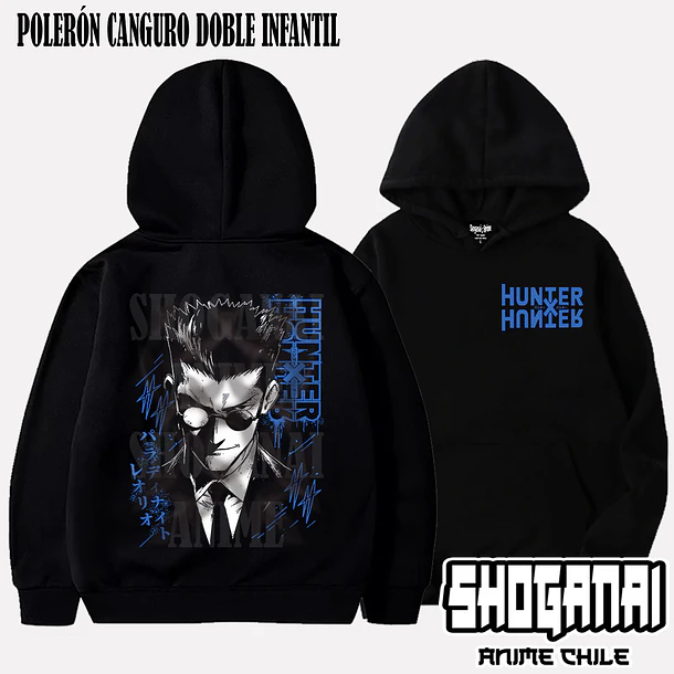 HXH50 Leorio Paladiknight - HUNTER X HUNTER - INFANTIL (Polera o Polerón) 5
