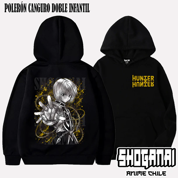 HXH56 Kurapika - HUNTER X HUNTER - INFANTIL (Polera o Polerón) 5