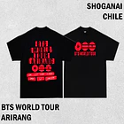 BTS01 BTS World Tour Arirang - BTS - ADULTO (Polera o Polerón) 3