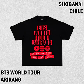 BTS01 BTS World Tour Arirang - BTS - ADULTO (Polera o Polerón)