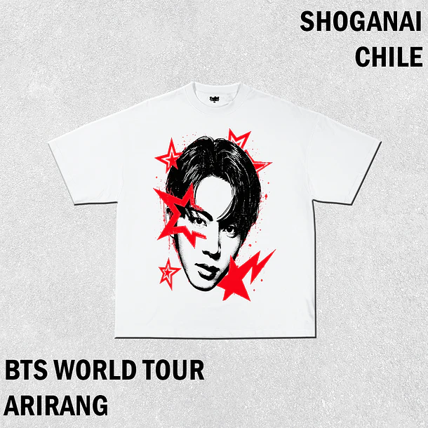 BTS05 Jin (Kim Seok Jin) - BTS - INFANTIL (Polera o Polerón) 2