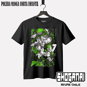 JJS01 Jotaro y Jolyne - JOJO'S BIZARRE ADVENTURE - INFANTIL (Polera o Polerón)