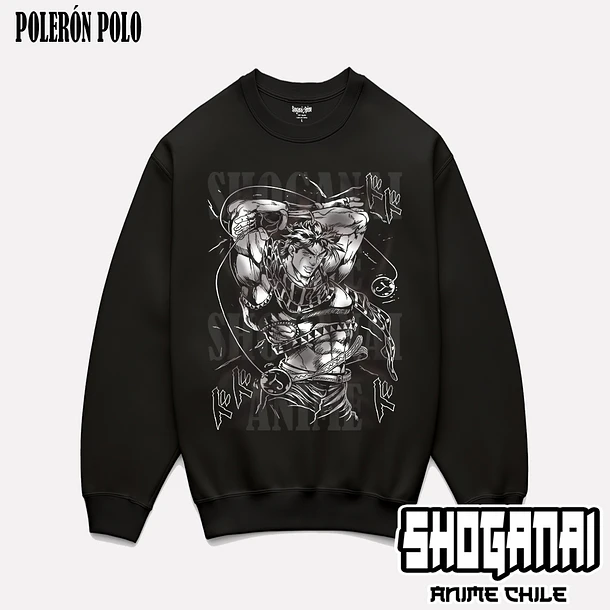 JJS03 Joseph Joestar - JOJO'S BIZARRE ADVENTURE - ADULTO (Polera o Polerón) 6