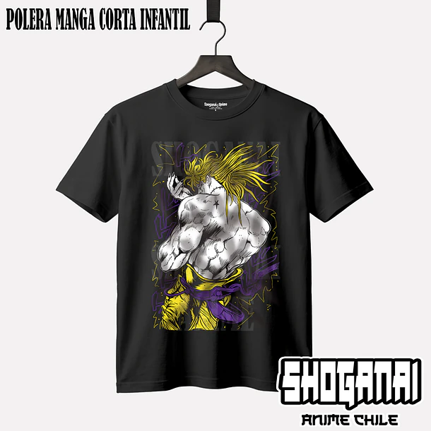 JJS05 Dio Brando - JOJO'S BIZARRE ADVENTURE - INFANTIL (Polera o Polerón) 1
