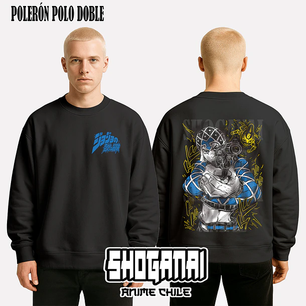 JJS06 Guido Mista - JOJO'S BIZARRE ADVENTURE - ADULTO (Polera o Polerón) 7