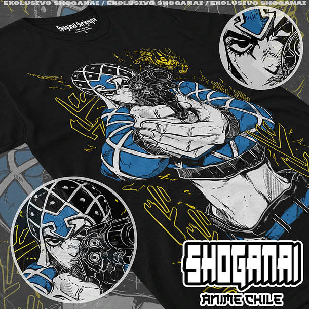 JJS06 Guido Mista - JOJO'S BIZARRE ADVENTURE - ADULTO (Polera o Polerón) 1