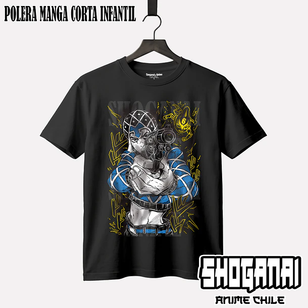 JJS06 Guido Mista - JOJO'S BIZARRE ADVENTURE - INFANTIL (Polera o Polerón) 1