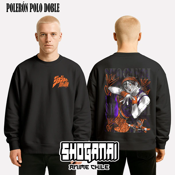 JJS07 Narancia Ghirga - JOJO'S BIZARRE ADVENTURE - ADULTO (Polera o Polerón) 7