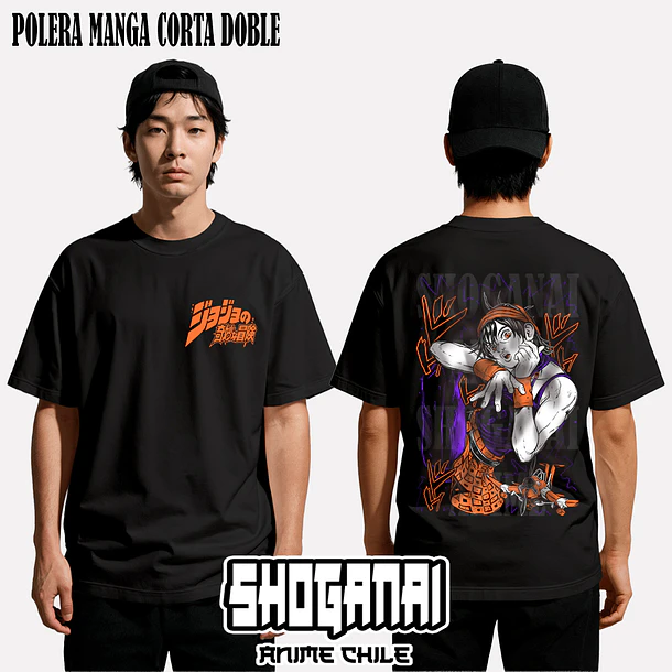 JJS07 Narancia Ghirga - JOJO'S BIZARRE ADVENTURE - ADULTO (Polera o Polerón) 2