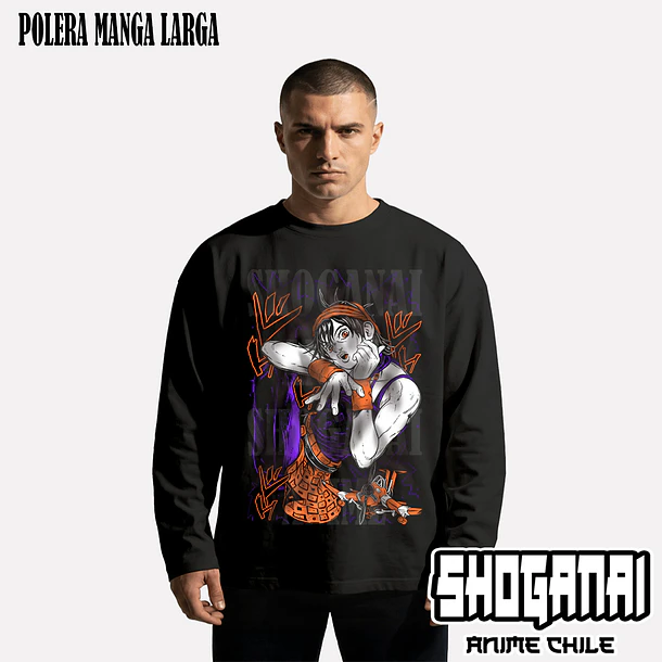 JJS07 Narancia Ghirga - JOJO'S BIZARRE ADVENTURE - ADULTO (Polera o Polerón) 3