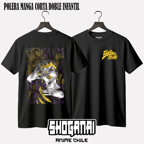 JJS08 Rohan Kishibe - JOJO'S BIZARRE ADVENTURE - INFANTIL (Polera o Polerón) 2