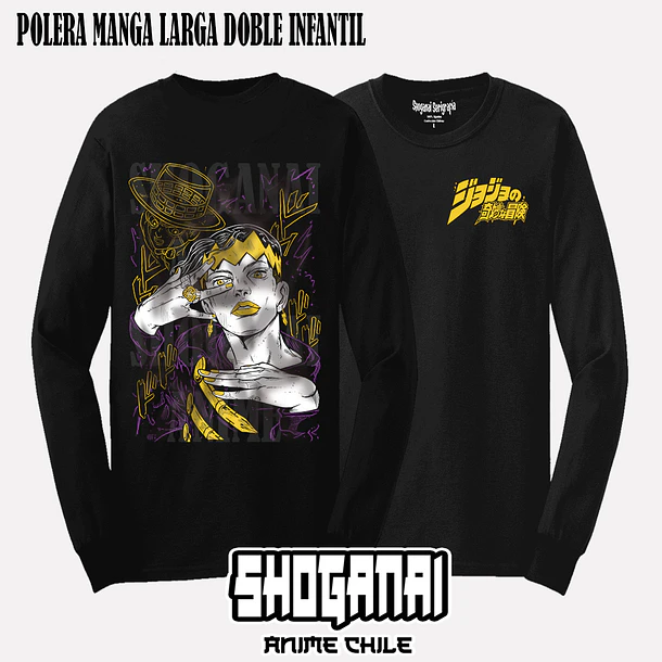 JJS08 Rohan Kishibe - JOJO'S BIZARRE ADVENTURE - INFANTIL (Polera o Polerón) 4