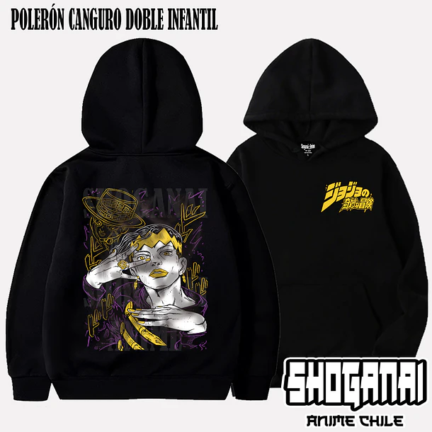 JJS08 Rohan Kishibe - JOJO'S BIZARRE ADVENTURE - INFANTIL (Polera o Polerón) 5