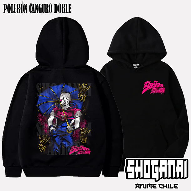 JJS12 Jodio Joestar - JOJO'S BIZARRE ADVENTURE - ADULTO (Polera o Polerón) 5