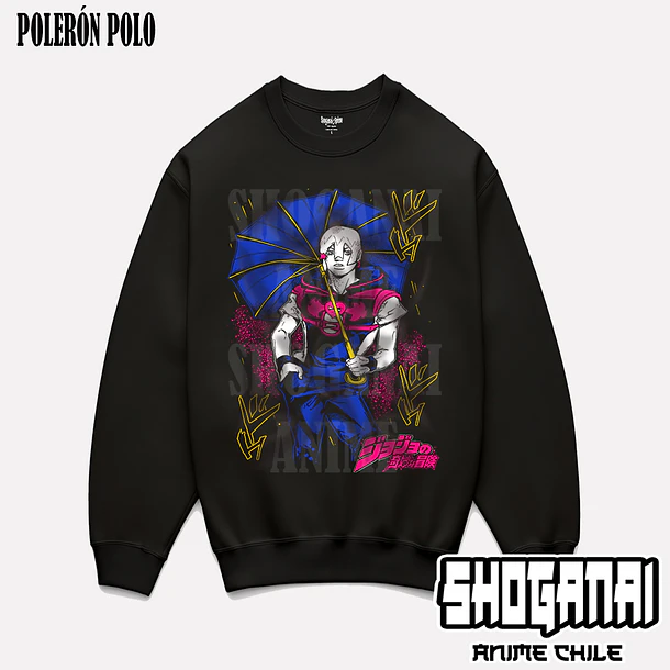 JJS12 Jodio Joestar - JOJO'S BIZARRE ADVENTURE - ADULTO (Polera o Polerón) 6
