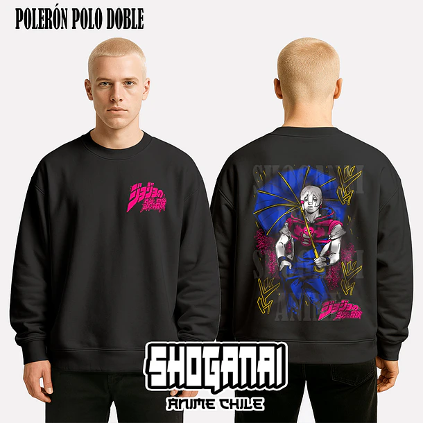JJS12 Jodio Joestar - JOJO'S BIZARRE ADVENTURE - ADULTO (Polera o Polerón) 7