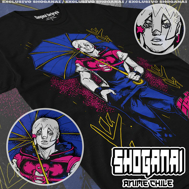 JJS12 Jodio Joestar - JOJO'S BIZARRE ADVENTURE - ADULTO (Polera o Polerón) 1