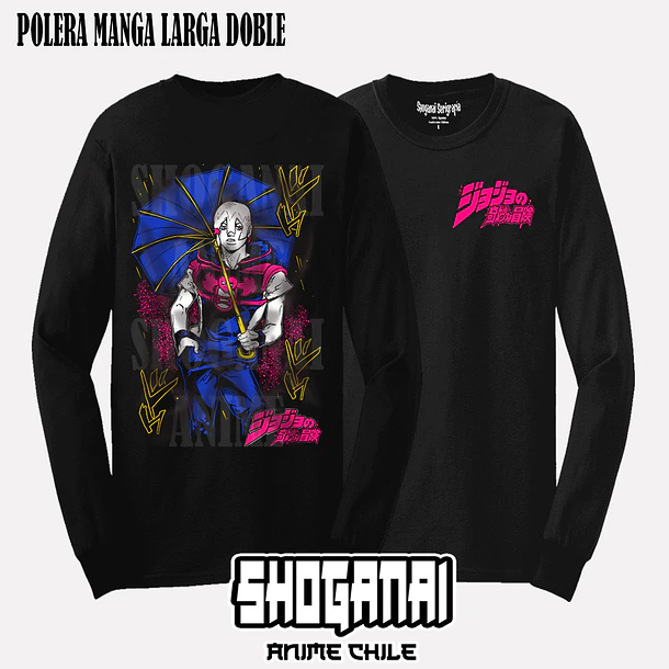JJS12 Jodio Joestar - JOJO'S BIZARRE ADVENTURE - ADULTO (Polera o Polerón) 4