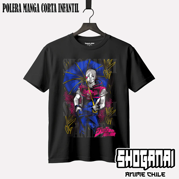JJS12 Jodio Joestar - JOJO'S BIZARRE ADVENTURE - INFANTIL (Polera o Polerón) 1