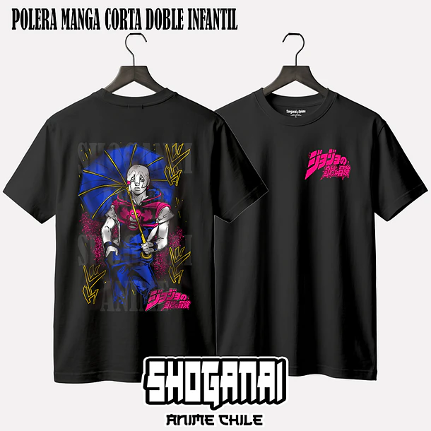 JJS12 Jodio Joestar - JOJO'S BIZARRE ADVENTURE - INFANTIL (Polera o Polerón) 2
