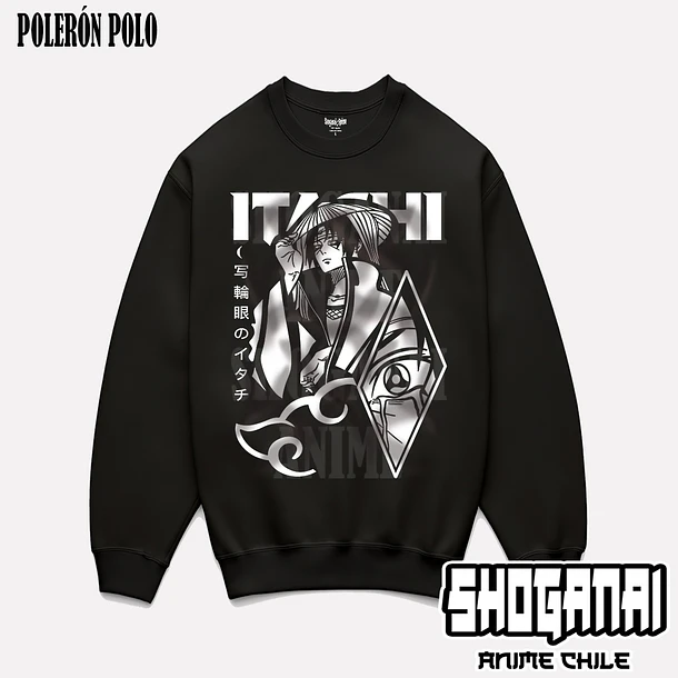 NAR01 Itachi Uchiha - NARUTO - ADULTO (Polera o Polerón) 6