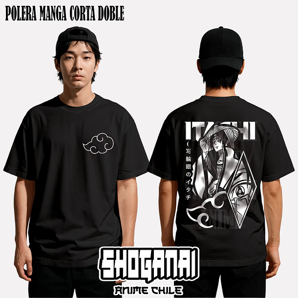 NAR01 Itachi Uchiha - NARUTO - ADULTO (Polera o Polerón) 2