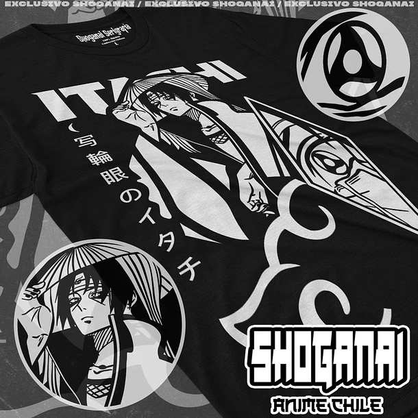NAR01 Itachi Uchiha - NARUTO - ADULTO (Polera o Polerón) 1