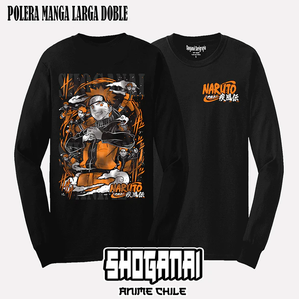 NAR02 Naruto Uzumaki - NARUTO - ADULTO (Polera o Polerón) 4