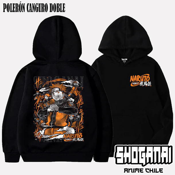 NAR02 Naruto Uzumaki - NARUTO - ADULTO (Polera o Polerón) 5