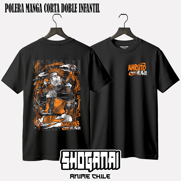 NAR02 Naruto Uzumaki - NARUTO - INFANTIL (Polera o Polerón) 2