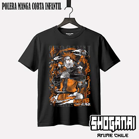 NAR02 Naruto Uzumaki - NARUTO - INFANTIL (Polera o Polerón)