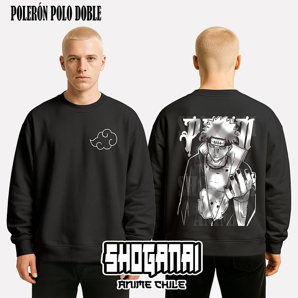 NAR04 Pain - NARUTO - ADULTO (Polera o Polerón) 7