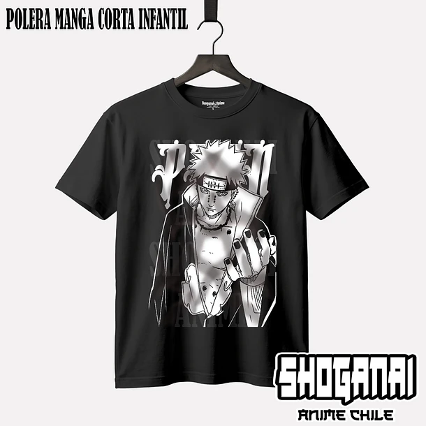 NAR04 Pain - NARUTO - INFANTIL (Polera o Polerón) 1