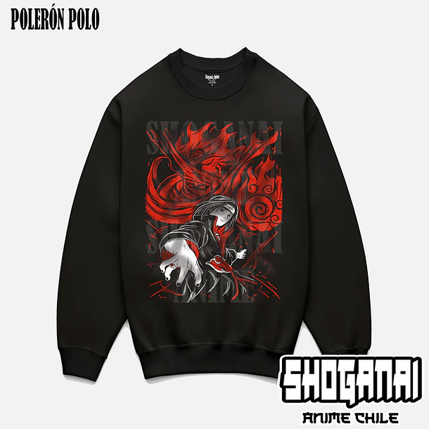 NAR05 Itachi Uchiha - NARUTO - ADULTO (Polera o Polerón) 6