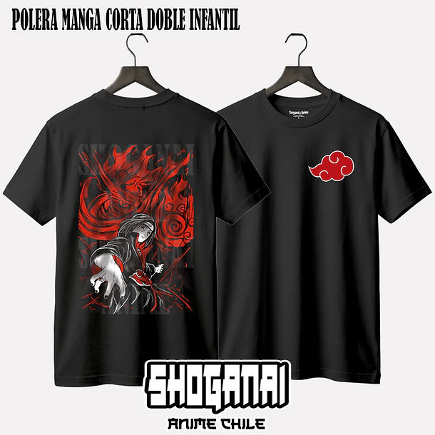 NAR05 Itachi Uchiha - NARUTO - INFANTIL (Polera o Polerón) 2
