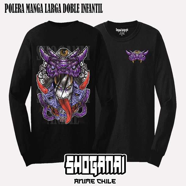 NAR06 Orochimaru - NARUTO - INFANTIL (Polera o Polerón) 4