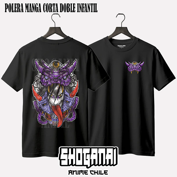 NAR06 Orochimaru - NARUTO - INFANTIL (Polera o Polerón) 2
