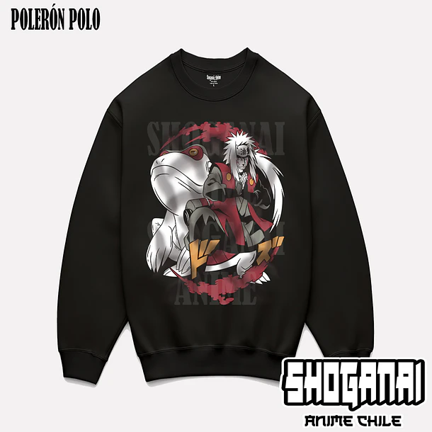 NAR08 Jiraiya - NARUTO - ADULTO (Polera o Polerón) 6